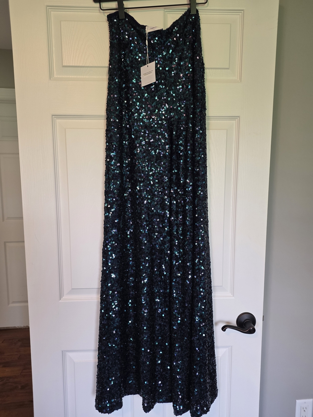 Lavender Brown Hunter Green & Navy Sequin Pants